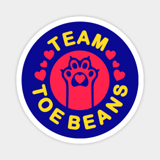 Team Toe Beans Magnet